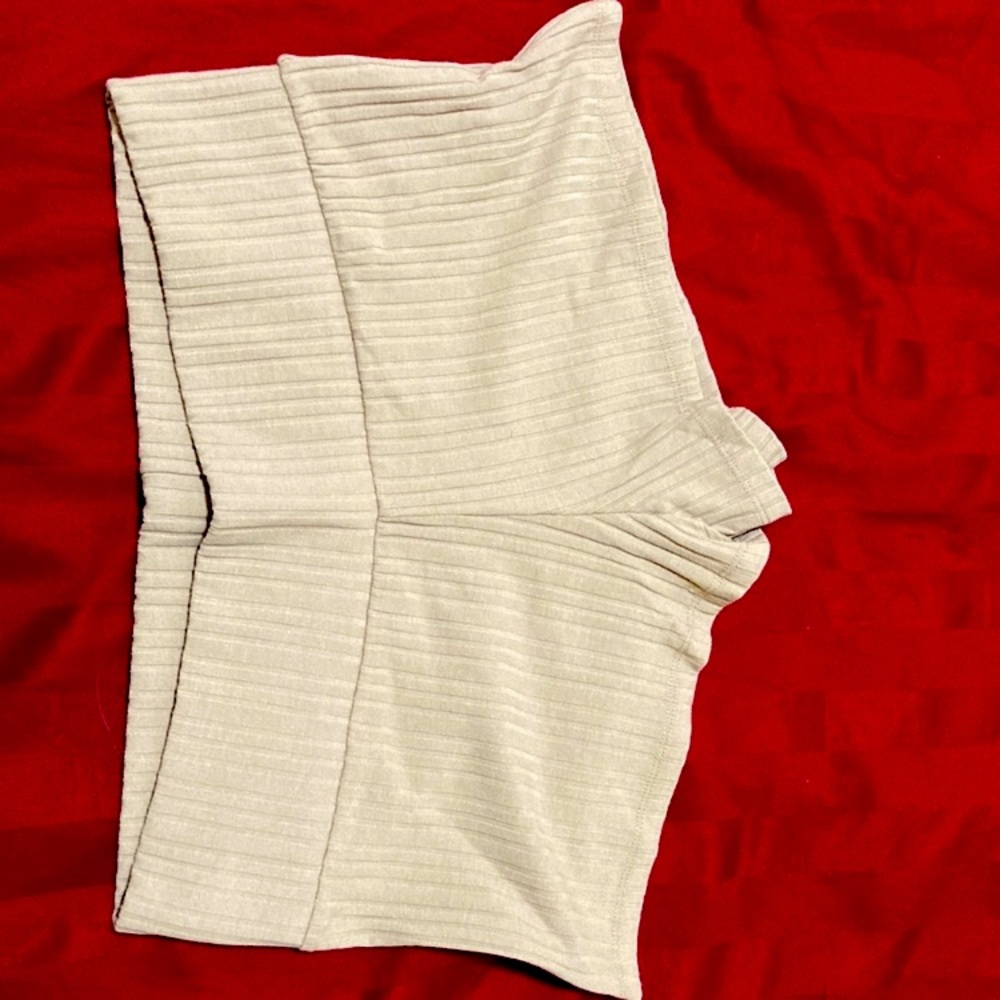 Nearly-New Spiritual Gangster Sedona Rib Shorts in Camel, Size Medium